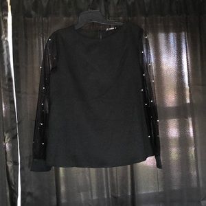 A black blouse